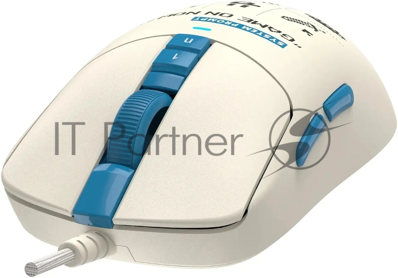 Мышь A4Tech Bloody W72 Ultra Pixels Blue рисунок/бежевый/голубой оптическая (20000dpi) USB