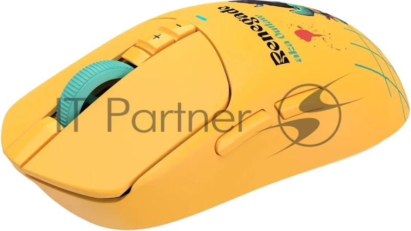 Мышь A4Tech Bloody R72 Ultra желтый оптическая 20000dpi беспров. USB-C 6but