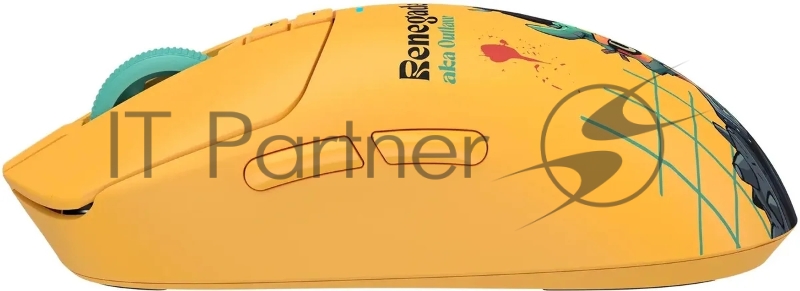 Мышь A4Tech Bloody R72 Ultra желтый оптическая 20000dpi беспров. USB-C 6but