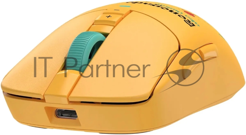 Мышь A4Tech Bloody R72 Ultra желтый оптическая 20000dpi беспров. USB-C 6but