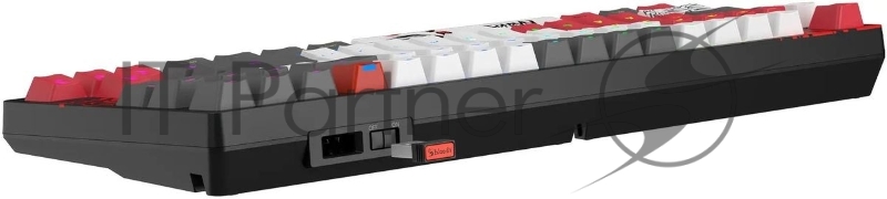 Клавиатура A4Tech Bloody WS87 Naraka механическая беспроводная USB черный/красный (WS87)