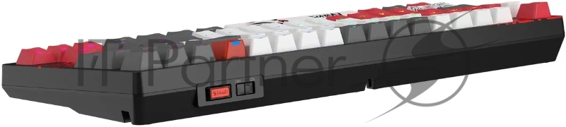 Клавиатура A4Tech Bloody WS87 механическая серый/красный USB for gamer LED (WS87)