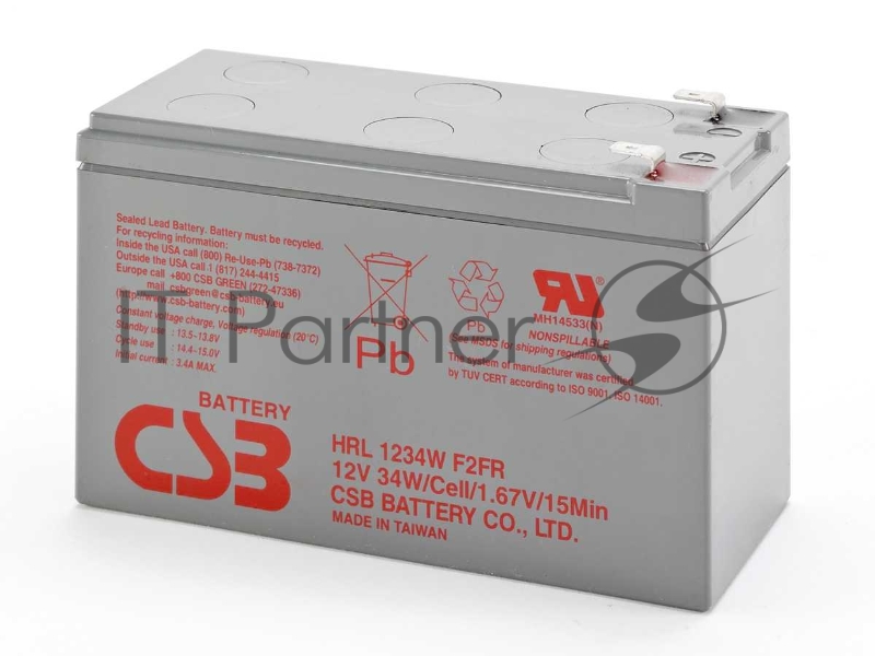 Батарея CSB HRL 1234W (12V, 9Ah)