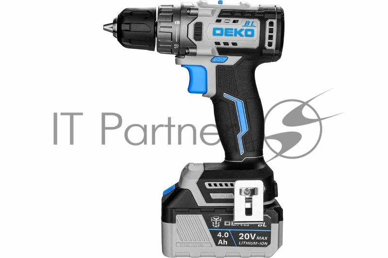 Дрель-шуруповерт Deko Loner 20V One аккум. патрон:быстрозажимной (085-1004)