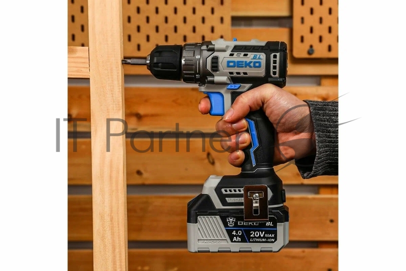 Дрель-шуруповерт Deko Loner 20V One аккум. патрон:быстрозажимной (085-1004)