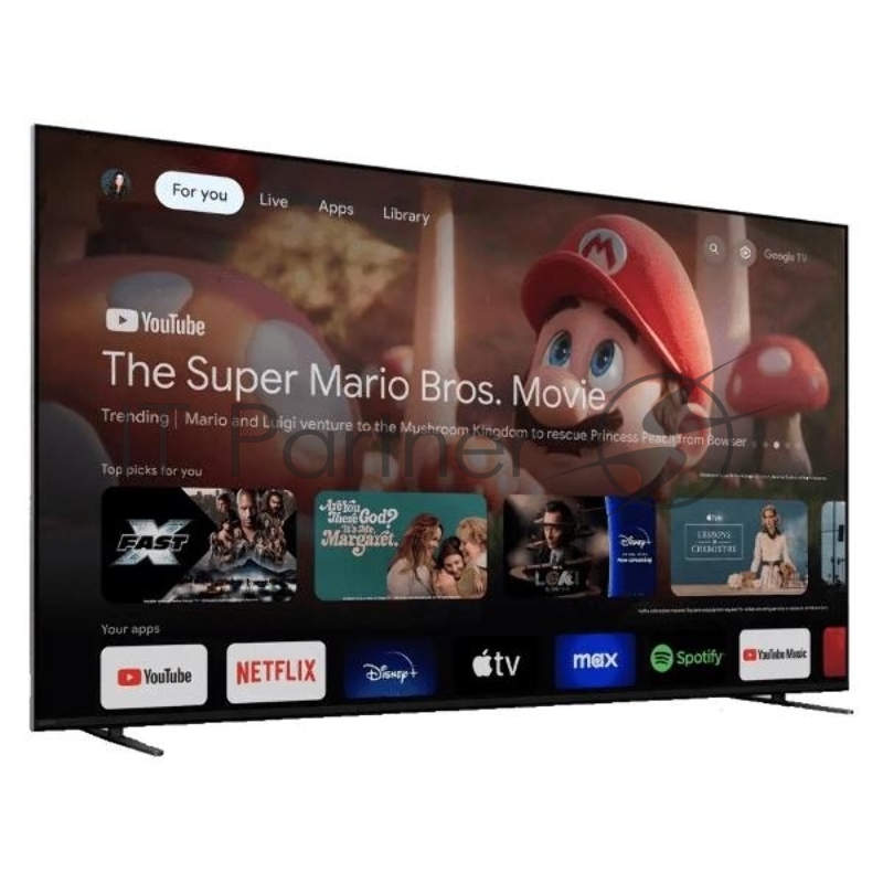 Телевизор Sony K-75XR70, черный