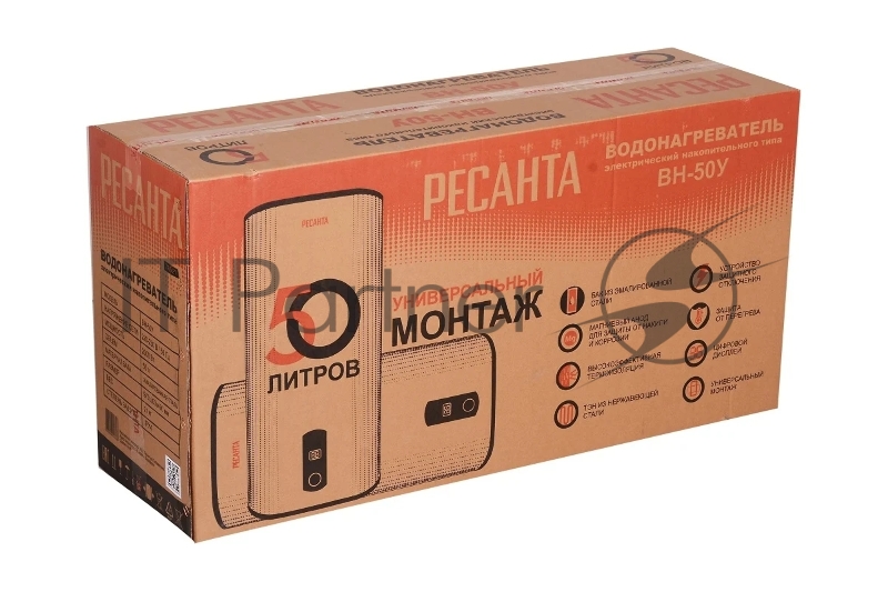 Водонагреватель накопительный ВН-50У Ресанта