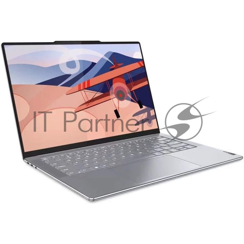 Ультрабук Lenovo Yoga Slim 7 14APU8 Ryzen 5 7640S 16Gb SSD512Gb AMD Radeon 14.5 OLED 2.9K (2944x1840) Windows 11 Home l.grey WiFi BT Cam (83AA001DRU)