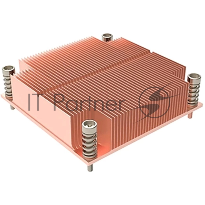 Радиатор CPU Cooler ALSEYE 1U1C-1700, LGA1700 (square), 125W,Cu base + Cu fin