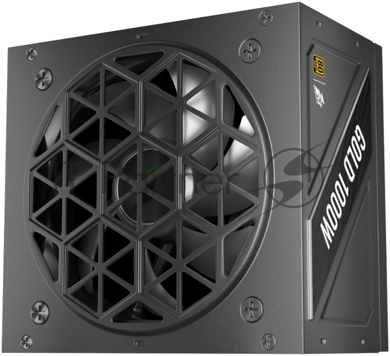 Блок питания 1STPLAYER NGDP Gold 1000W / ATX 3.0, APFC, 80 PLUS Gold, LLC+DC-DC, 120mm fan, full modular / HA-1000BA4