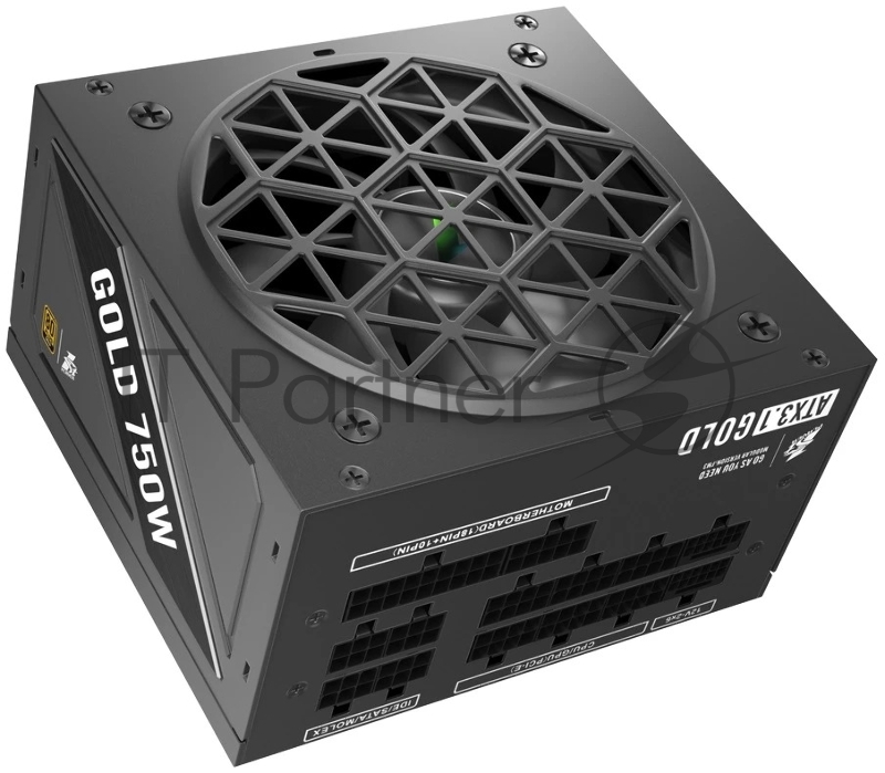 Блок питания 1STPLAYER NGDP Gold 750W / ATX 3.0, APFC, 80 PLUS Gold, LLC+DC-DC, 120mm fan, full modular / HA-750BA4