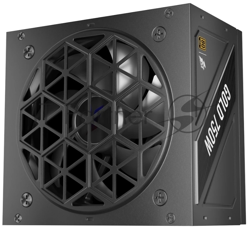Блок питания 1STPLAYER NGDP Gold 750W / ATX 3.0, APFC, 80 PLUS Gold, LLC+DC-DC, 120mm fan, full modular / HA-750BA4