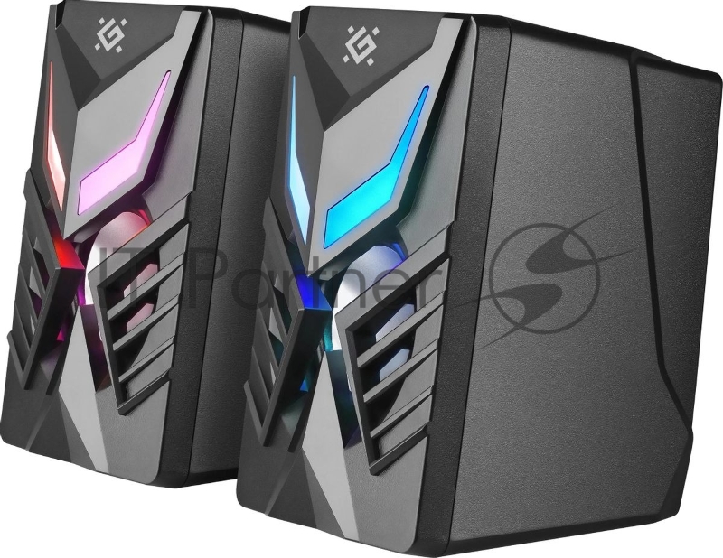 Колонки Defender Solar 6, 2.0, черный, 65206