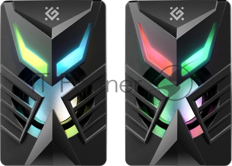 Колонки Defender Solar 6, 2.0, черный, 65206