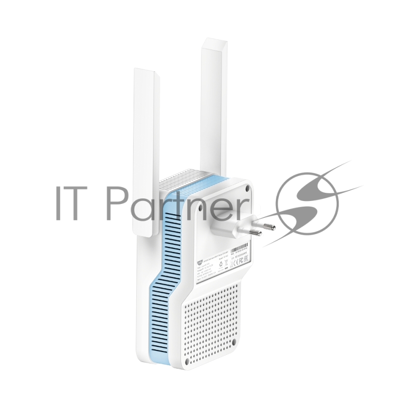 Повторитель беспроводного сигнала Cudy RE1200 AC1200 10/100BASE-TX/Wi-Fi белый