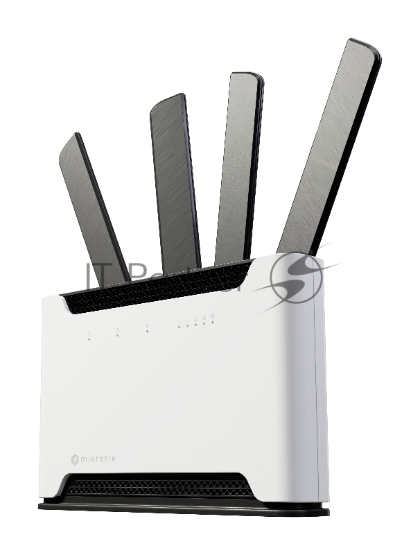 Маршрутизатор Mikrotik Chateau 5G ax S53UG+M-5HaxD2HaxD-TC&RG502Q-EA Wireless router Gigabit Ethernet Dual-band (2.4 GHz / 5 GHz) 4G White