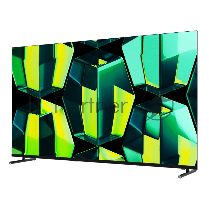 Телевизор LED Sber 50 SDX-50U4139 Салют ТВ черный 4K Ultra HD 60Hz DVB-T DVB-T2 DVB-C DVB-C2 DVB-S DVB-S2 USB 2.0 WiFi Smart TV