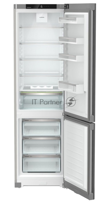 Холодильник LIEBHERR CNsfd 5703-22 001 Pure, EasyFresh, МК NoFrost, 3 контейнера МК, в. 201,5 см, ш. 60 см, улучшенный класс ЭЭ, внутренние ручки, покрытие SteelFinish