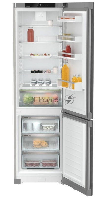 Холодильник LIEBHERR CNsfd 5703-22 001 Pure, EasyFresh, МК NoFrost, 3 контейнера МК, в. 201,5 см, ш. 60 см, улучшенный класс ЭЭ, внутренние ручки, покрытие SteelFinish
