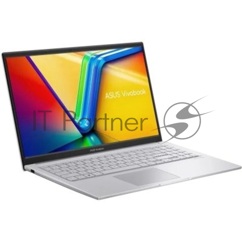 Ноутбук ASUS VivoBook Series X1504VA-NJ1150, 15.6 1920x1080/Intel Core i7-1355U/RAM 16Гб/SSD 1Тб/Intel Iris Xe Graphics/ENG|RUS/без ОС серебристый 1.7 кг