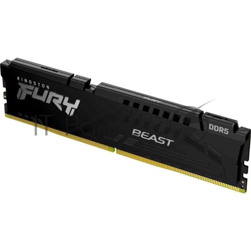 Модуль памяти DDR 5 DIMM 16Gb PC54400, 6800Mhz, Kingston FURY Beast Black XMP CL34 (KF568C34BB-16) (retail)