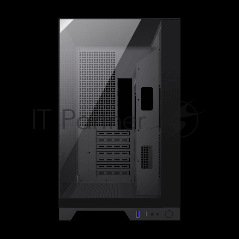 Корпус GameMax Infinity Plus, без БП, (Midi Tower, ATX, USB 3.0+Type C, Зак. стекло), черный