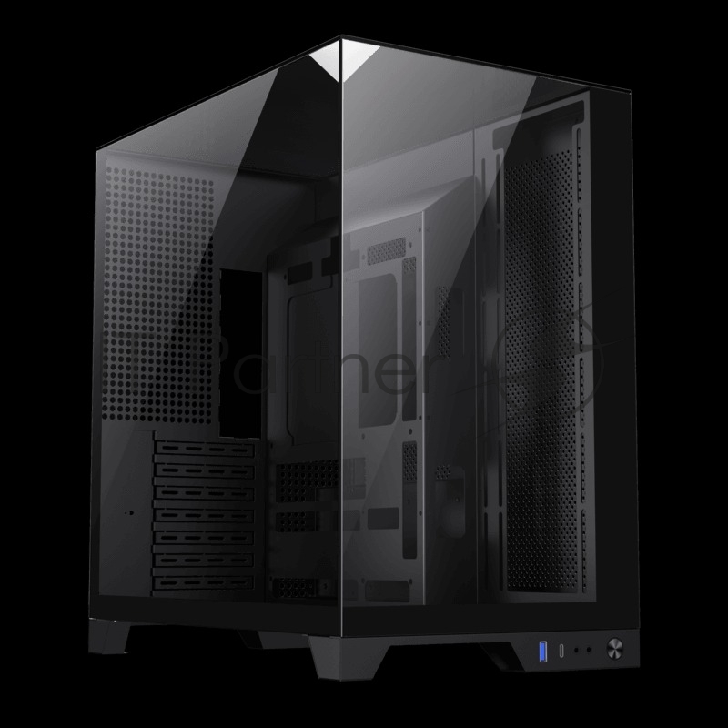 Корпус GameMax Infinity Plus, без БП, (Midi Tower, ATX, USB 3.0+Type C, Зак. стекло), черный