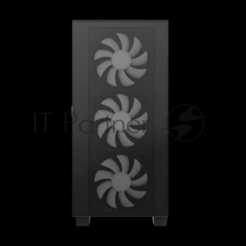 Корпус GameMax Aero Mini ECO, (ATX, USB3.0, Зак.стекло, 4*120мм., пыл.фильтр), черный