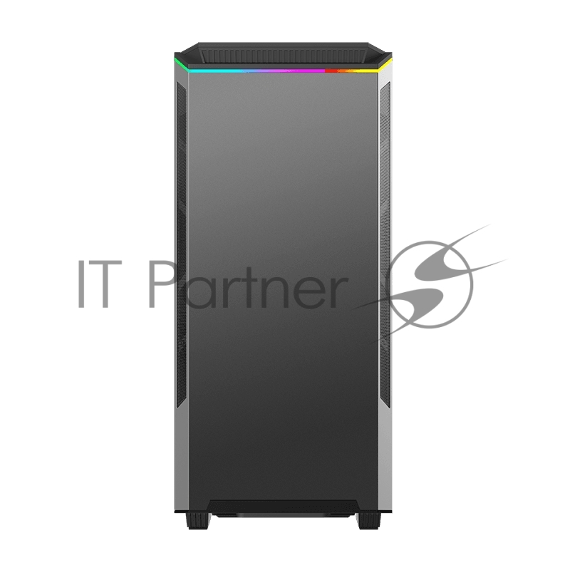 Корпус GameMax Paladin T801 без БП (Midi Tower, ATX, ,Белый, Зак.стекло, USB 3.0), белый