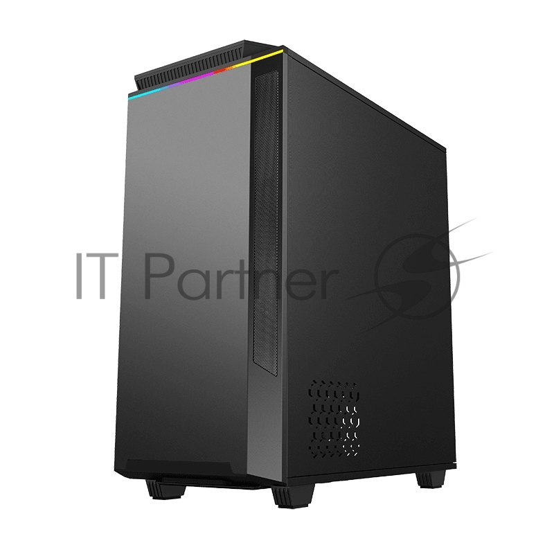 Корпус GameMax Paladin T801 без БП (Midi Tower, ATX, ,Белый, Зак.стекло, USB 3.0), белый