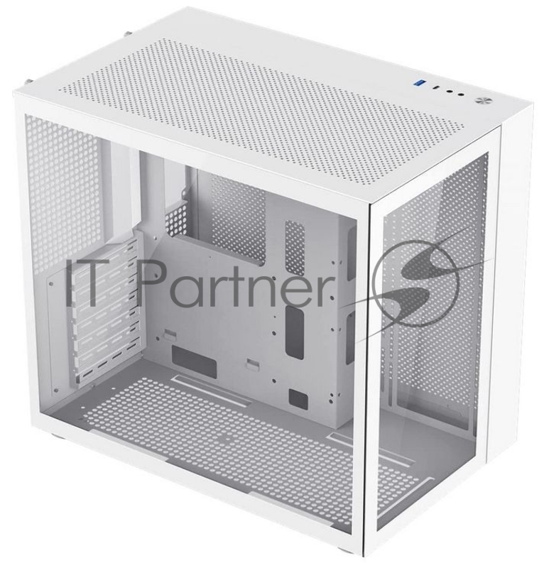 Корпус GameMax Infinity без БП (Midi Tower, ATX, Белый, USB 3.0+Type C, Зак. стекло), белый