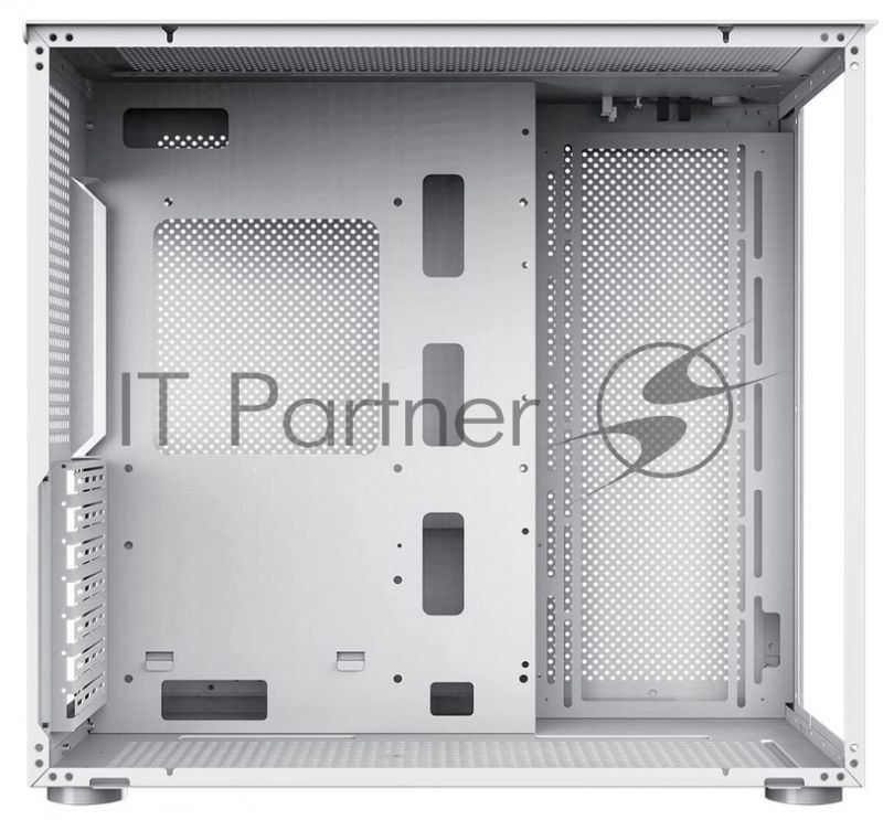 Корпус GameMax Infinity без БП (Midi Tower, ATX, Белый, USB 3.0+Type C, Зак. стекло), белый
