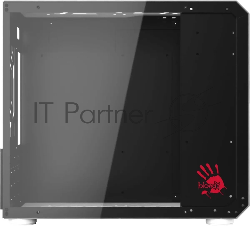 Корпус Bloody BD-CC110 белый без БП mATX 5x120mm 2xUSB3.0 audio