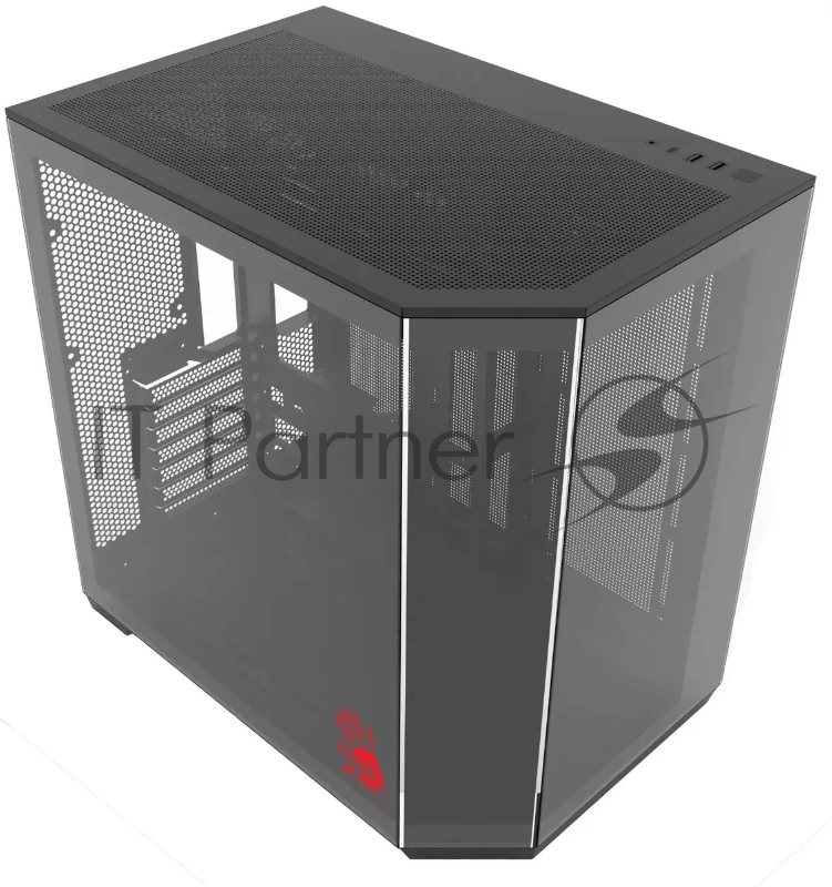 Корпус Bloody BD-CC109 черный без БП ATX 10x120mm 2xUSB3.0 audio