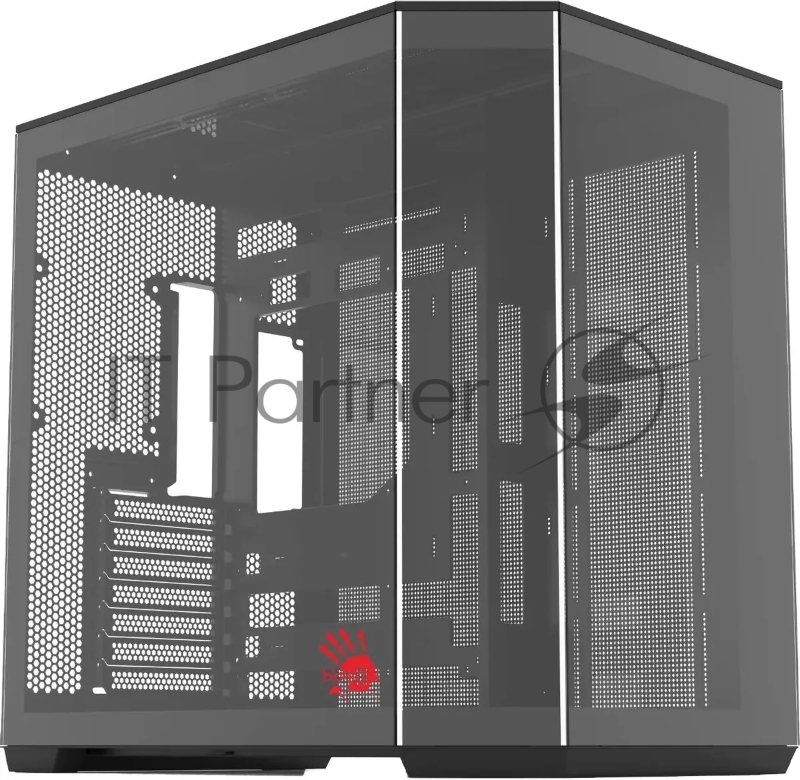 Корпус Bloody BD-CC109 черный без БП ATX 10x120mm 2xUSB3.0 audio