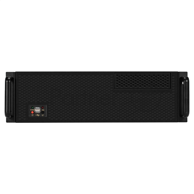 Серверный корпус ExeGate Pro 3U300-03 <RM 19, высота 3U, глубина 300, БП 1200PPH-SE 80 PLUS® Bronze, USB>