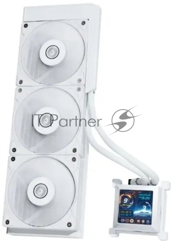 Система водяного охлаждения Lian Li HydroShift LCD 360S White (G89.GHSLCD36SW.00)