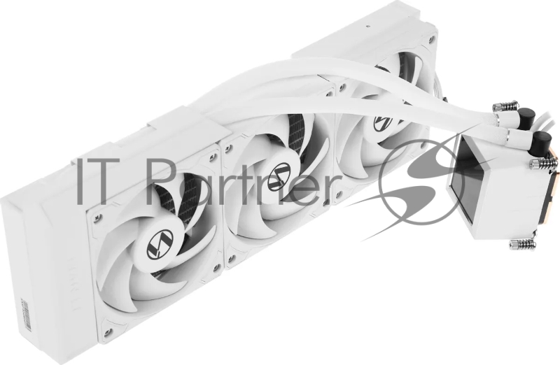 Система водяного охлаждения Lian Li HydroShift LCD 360S White (G89.GHSLCD36SW.00)