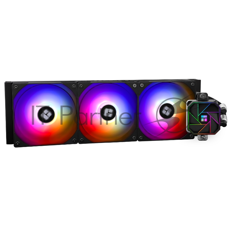 Система водяного охлаждения Thermalright Aqua Elite 360 V3 ARGB Soc-AM5/AM4/1151/1200/2066/1700 черный 4-pin 25.6dB Al Ret (A-ELITE-BL-360-ARGB-V3)