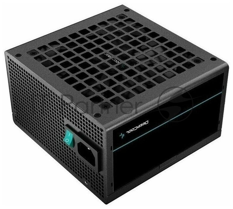 Блок питания 650Вт/ Блок питания DEEPCOOL PF650 R-PF650D-HA0B-CN, 650W, ATX2.4 80PLUS white, APFC, 20+4 pin, 4+4pin, 6xSata, 2xPCI-E (6+2pin), FAN 12CM, Кабель питания CN, Черный
