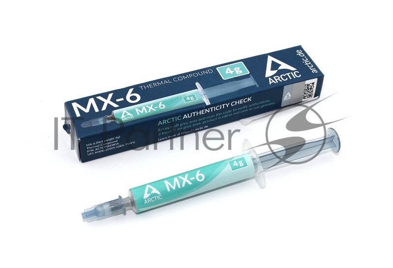 Термопаста Arctic Cooling MX-6 Thermal Compound 4г.