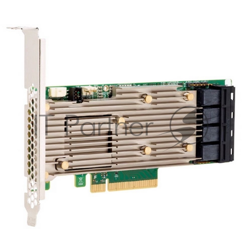 RAID-контроллер Broadcom MegaRAID 9460-16I SGL (05-50011-00 / 05-50011-30011) PCIe 3.1 x8 LP, SAS/SATA/NVMe, RAID 0,1,5,6,10,50,60, 16port(4* int SFF8643), 4GB Cache, 3516ROC, RTL {5}, (003600) (003648)