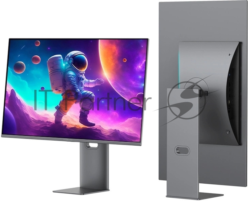 Монитор Digma Pro 31.5 Vision L серебристый QD OLED LED 1ms 16:9 HDMI матовая HAS Piv 1000cd 178гр/178гр 3840x2160 240Hz G-Sync FreeSync DP 4K USB 5.7кг