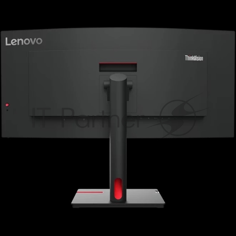 Монитор Lenovo 34 T34w-30 Black/Red Curved 1500R, 21:9, VA, 3440 x 1440, 4ms, 350cd, 60Hz, 1xHDMI, 1xDP, 4xUSB, USB-C, LAN, HAS
