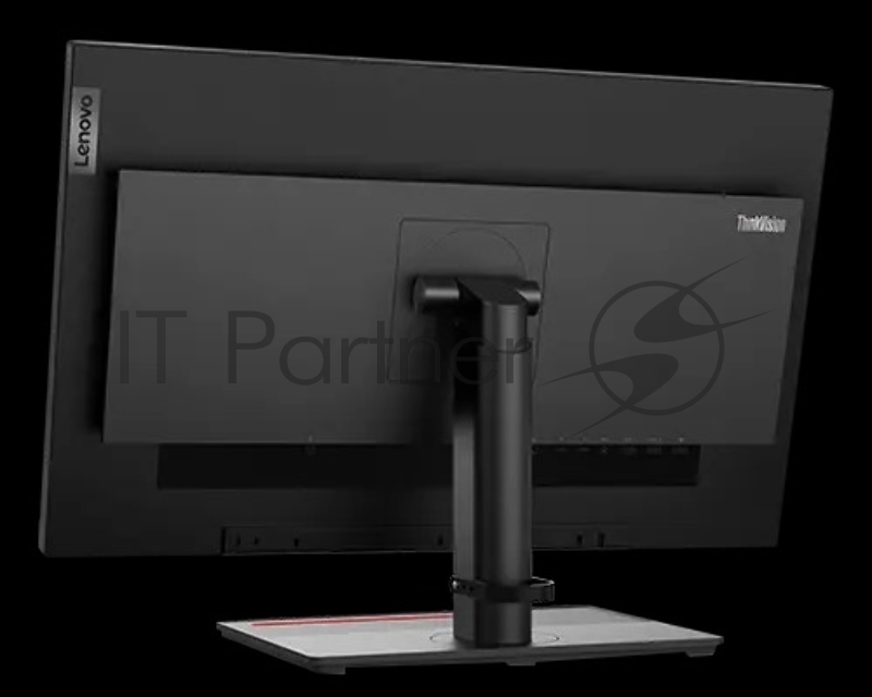 Монитор Lenovo 27 P27u-20 Black/Red, 16:9, IPS, 3840 x 2160, 4ms, 450cd, 60Hz, 2xHDMI, 1xDP, 3xUSB, USB-C, 1xThunderbolt, LAN, SPK HAS