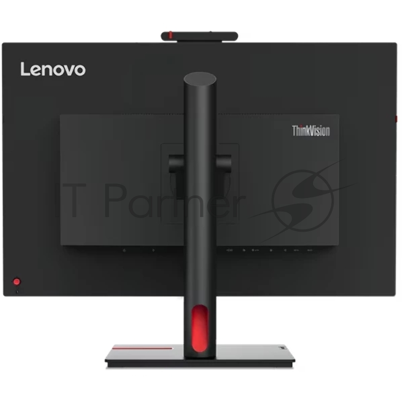 Монитор Lenovo 27 T27hv-30 Black/Red, 16:9, IPS, 2560x1440, 4ms, 300cd, 75Hz, 1xHDMI, 1xDP, 1xDP OUT, 4xUSB, USB-C, LAN, Camera, SPK HAS