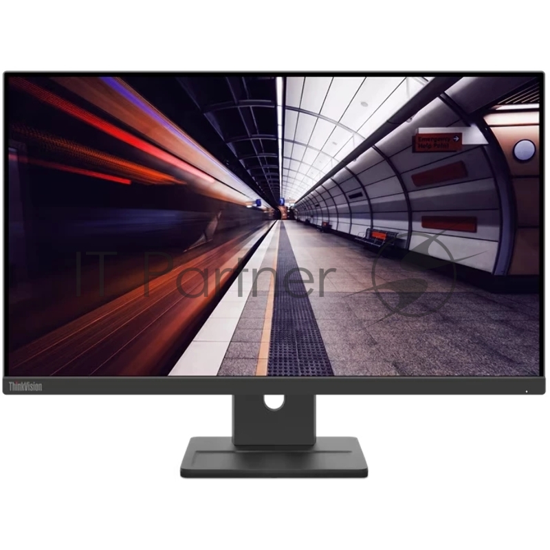 Монитор Lenovo 23.8 E24-30 Black, 16:9, IPS, 1920x1080, 4ms, 250cd, 100Hz, 1xVGA, 1xHDMI, 1xDP, SPK, HAS