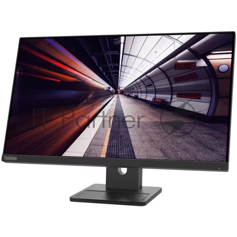 Монитор Lenovo 23.8 E24-30 Black, 16:9, IPS, 1920x1080, 4ms, 250cd, 100Hz, 1xVGA, 1xHDMI, 1xDP, SPK, HAS