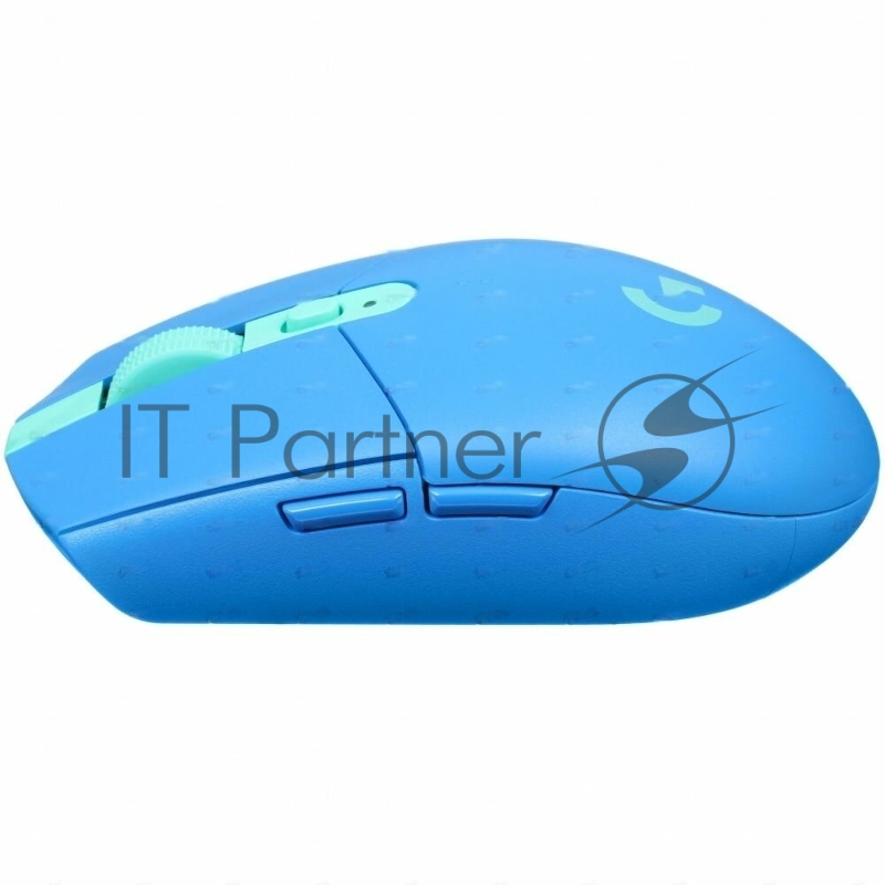 Мышь беспроводная Logitech G304 Lightspeed синий, 12000 dpi, радиоканал, USB, кнопки - 6