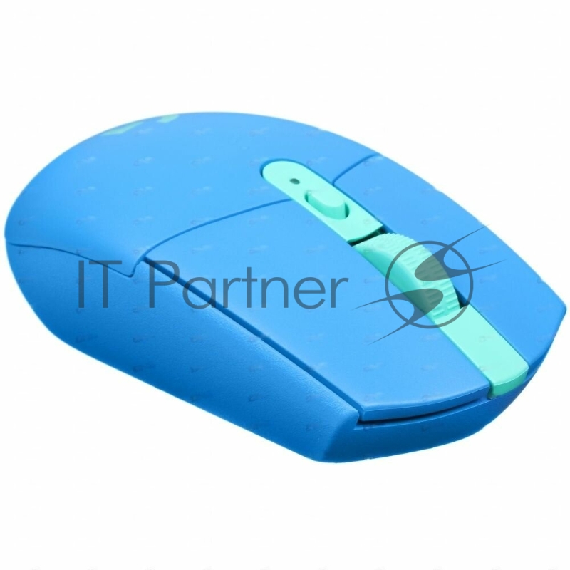 Мышь беспроводная Logitech G304 Lightspeed синий, 12000 dpi, радиоканал, USB, кнопки - 6